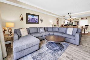 TV - 🦀Gulf Front Stunning Views | 2 Pools | Tidewater 2405🦀 (Panama City Beach)