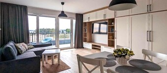 Seaside Dziwnów Apartment for 4 with Balcony