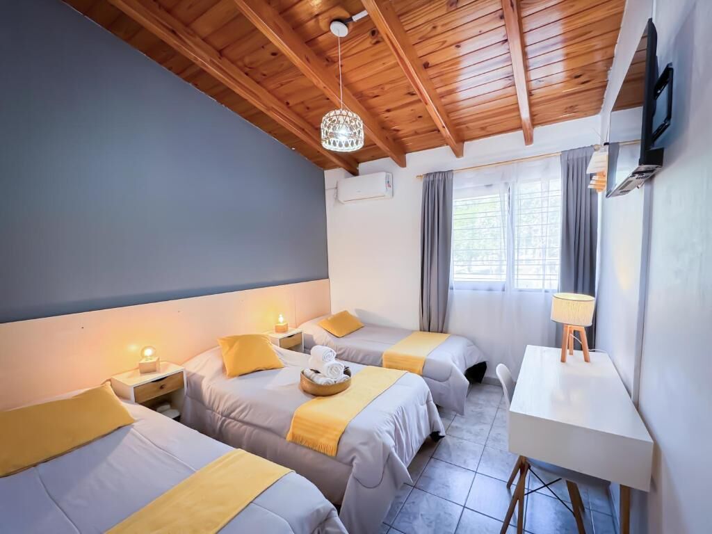 Quarto triplo econômico, vista para o parque | Wi-Fi de cortesia