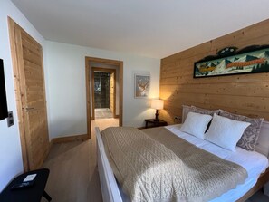 Room - Apartment with parking, pets allowed - 4 guests (Megève)