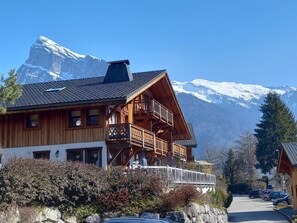 Exterior - Apartment with panoramic view - 4 guests (Samoëns)