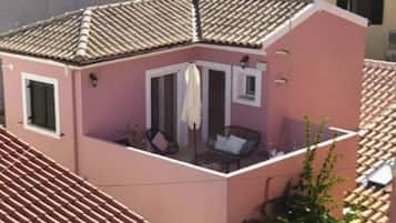 Appartamento, vista mare parziale | Esterni