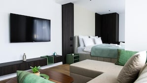 Kamar Deluks, pemandangan kota | Interior