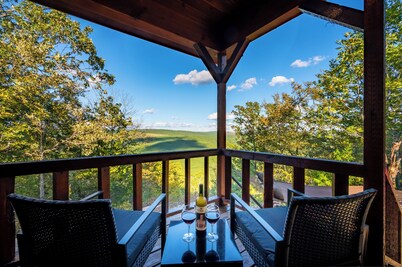 Chipmunk Cottage | Private Cabin w/ Hot Tub, Firepit