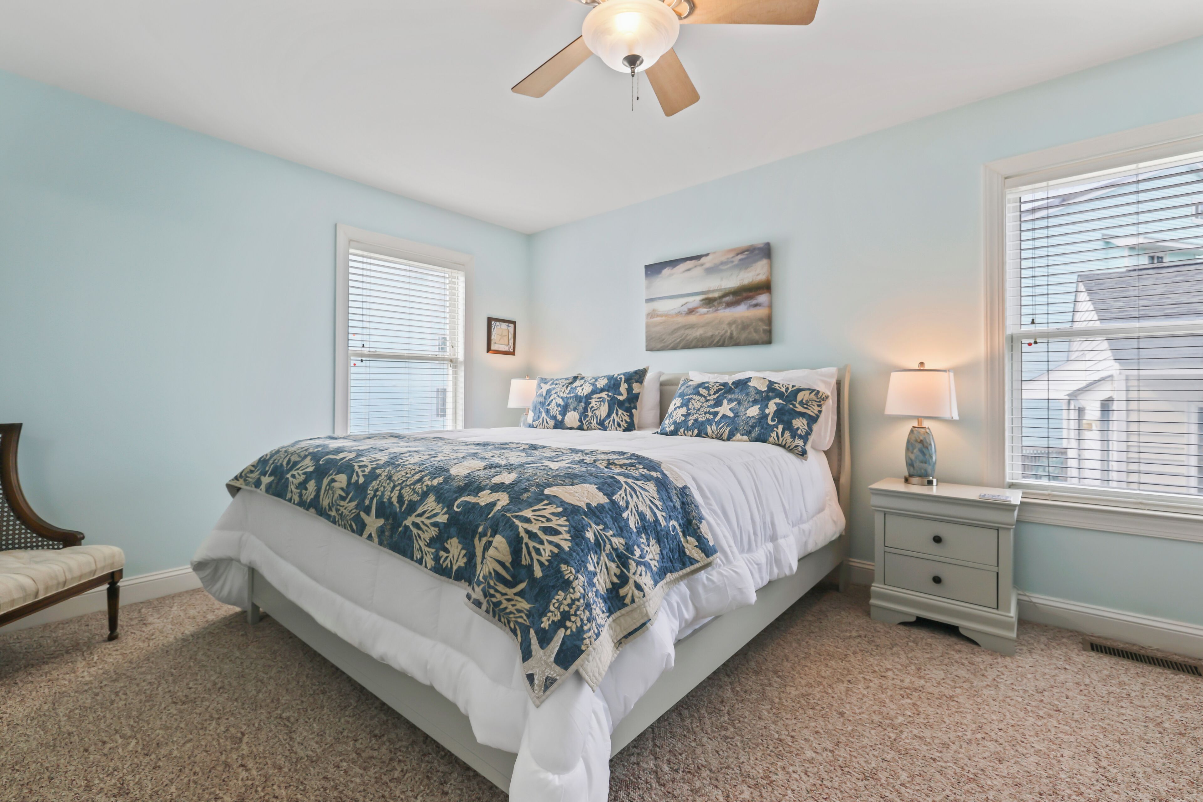 3 bedrooms, desk, iron/ironing board, free WiFi