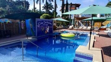 Deluxe Double Room, Patio, Pool View | Pool | Outdoor pool