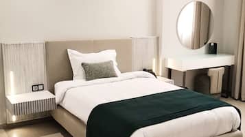 Chambre Simple, vue ville | Bureau, Wi-Fi gratuit, draps fournis