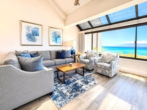 Living area - Sands of Kahana | Bonus Sleeping Loft | 2 Free Cars | KBM Resorts | 2 Multi-Unit Listings, 6 Bedrooms | SOK ML-4052 (Lahaina)