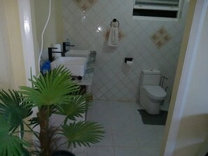 Towels, toilet paper - Vigie Beach Suite 1 (Castries)