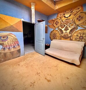 Living area - Hostalito Lahar (Bacalar)