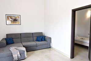 Apartment, 2 Bedrooms, Terrace, Pool View | Living room - Family Friendly Stay With Pool and Game Room (Tar-Vabriga)