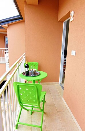 Apartment, 2 Bedrooms, Terrace, Pool View | Balcony - Family Friendly Stay With Pool and Game Room (Tar-Vabriga)