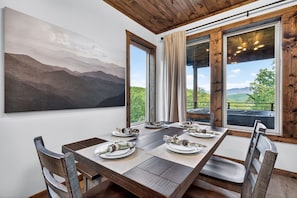 Dining - Modern Mt LeConte Cabin • Hot Tub + Spa Tub (Gatlinburg)