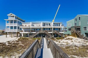 Exterior - 🌞Beachfront 4BR Home | Expansive Deck w/ Gulf Views | Summer Wind Beach House (Navarre)