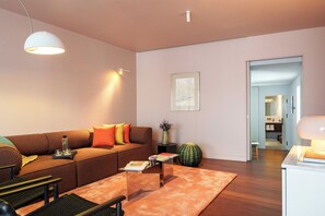 Apartamento exclusivo, 1 quarto, varanda | Parte interna
