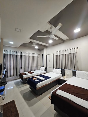 Non-AC Family Room | Desk, free WiFi - Hotel Royal Residency Executive  (Miraj)