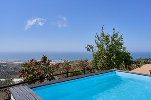 Pool - Villa 'Javier' with Sea Views, Private Pool, and Balinese Bed (Torrox)