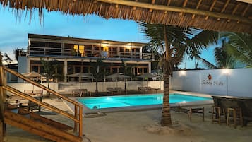 Front of property – evening/night