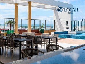 Elite Apartment | Outdoor dining - Flat 508 Rooftop (Recife)
