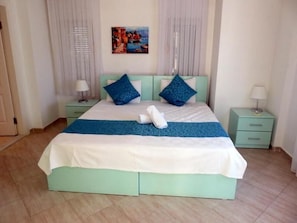 Villa, Balcony, Pool View | Blackout drapes, soundproofing, iron/ironing board, free WiFi