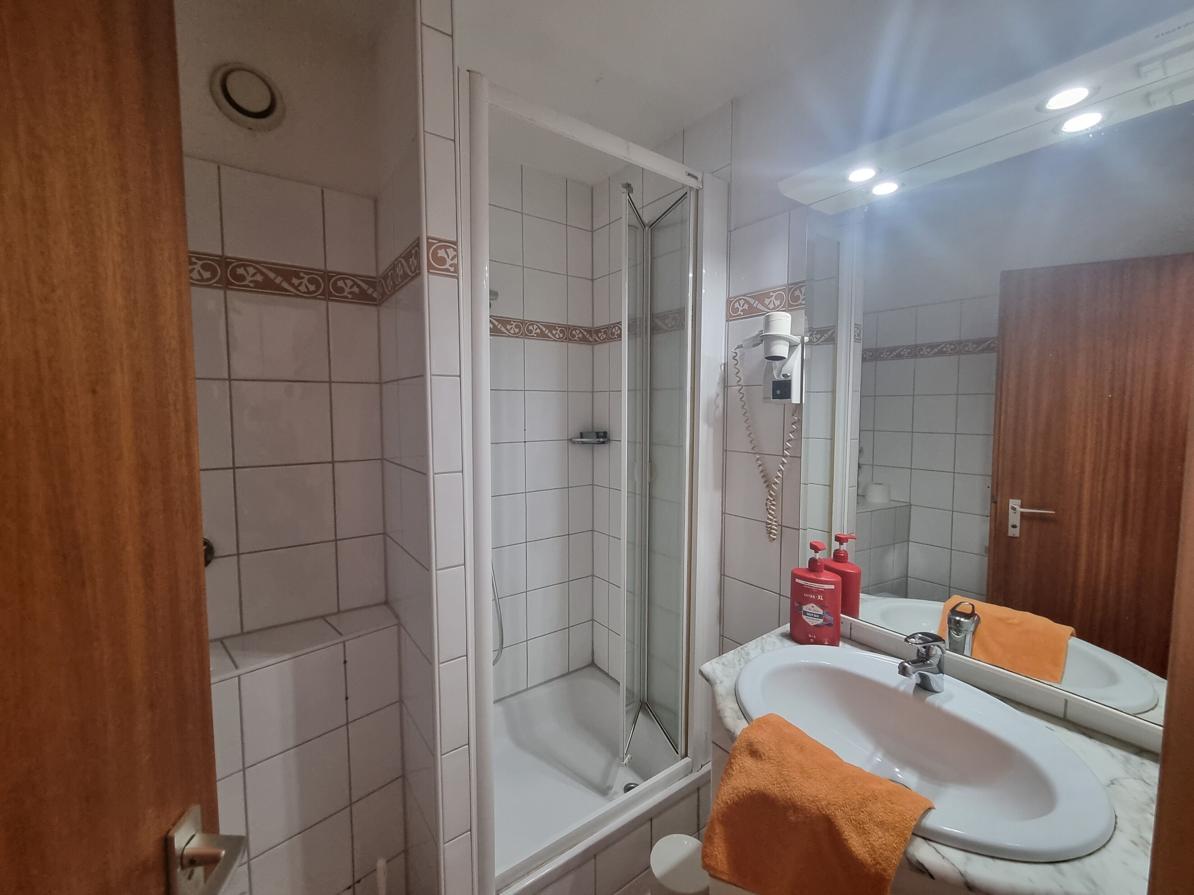 Dusche, Handtücher