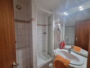 Dusche, Handtücher
