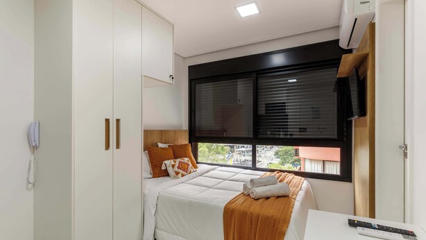 1 habitación, escritorio, wifi y ropa de cama 