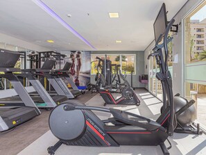 Fitness facility - Cyclinn Flat Luxuoso na Vila Olímpia | #MV307 (Vila Olímpia)