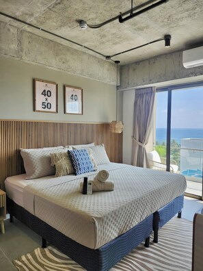 2 bedrooms, WiFi, bed sheets - Zonte Terrace - 2BR Designer Loft with Surf Views (El Zonte)