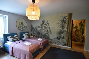 Apartment | 3 Schlafzimmer, individuell eingerichtet, Bettwäsche