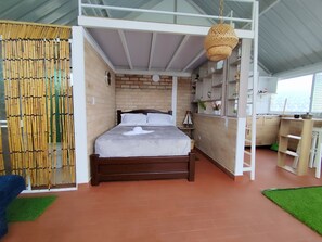 Cabane Familiale, 1 chambre, cuisine, côté montagne