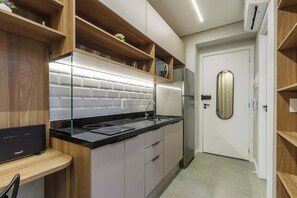 Microwave, coffee/tea maker - Studio Completo a 5min do Allianz Parque | MP1807 (Perdizes)