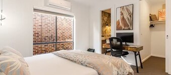 Private master bedroom + attached ensuite bathroom in a welcoming shared home