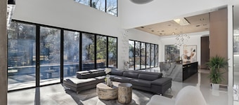 Spacious 7-Bedroom Gated Modern Estate In Charming Marietta With Pool