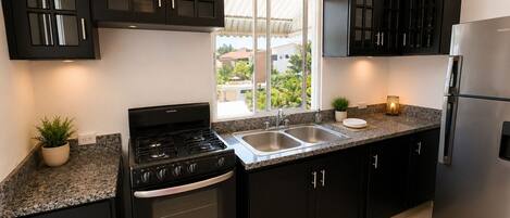 Junior Condo, Courtyard View | Private kitchen