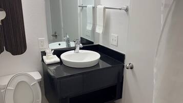 Handdoeken, zeep, toiletpapier