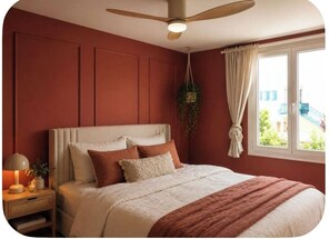 2 habitaciones, tabla de planchar con plancha, wifi y ropa de cama 