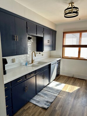 Private kitchen - Nicely updated 2-bedroom house near downtown Ishpeming. (Ishpeming)
