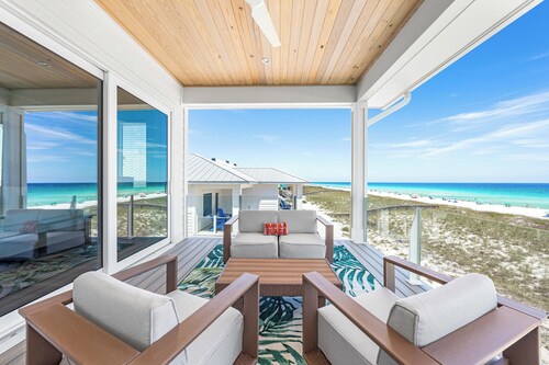 💎 Share My Lowecation! Brand New Lux 6BR Beachfront! Pool, Pets, Sleeps 16