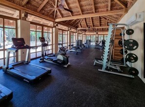 Fitness facility - Stylish 6BR Villa | 2 pools • Gated Community (Tulum)