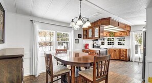 Dining - Cozy Algonquin-Area Cottage | ATV Trails, Lake Access, Fenced & Pet Friendly (Lake Saint Peter)