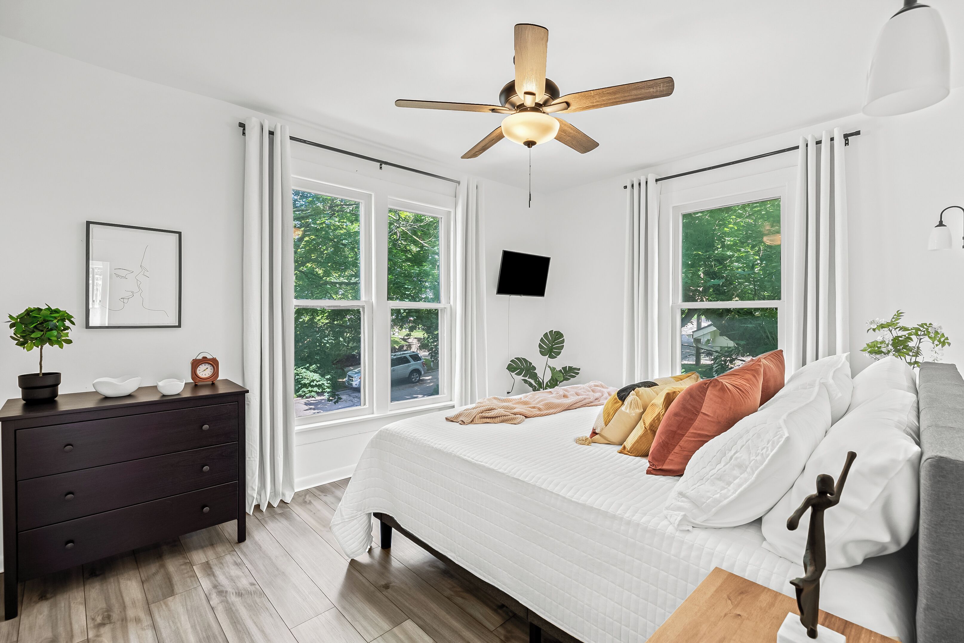 2 Schlafzimmer, Bügeleisen/Bügelbrett, kostenloses WLAN, Bettwäsche