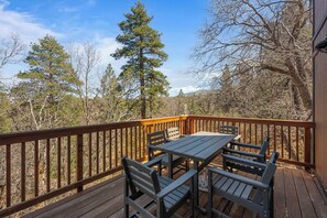 Outdoor dining - Altitude Adjustment (Big Bear City)