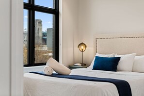 Desk, iron/ironing board, travel cot, WiFi - The Edison Old City | Premier 2 BR Suite w/ Shared Roofdeck (Philadelphia)