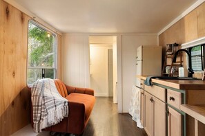 Interior - Tesla Camp, Riverside, Hot Tub & Mountain Views (Sylva)
