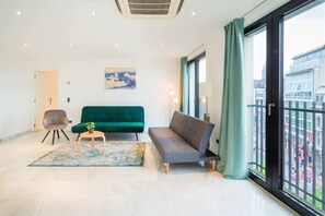 Apartment | Living room - Lodge Apartment in Centre of Antwerp (Antwerp)
