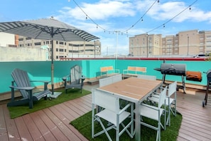 Outdoor dining - Luxury Penthouse Apt @ Old San Juan (San Juan de Puerto Rico)