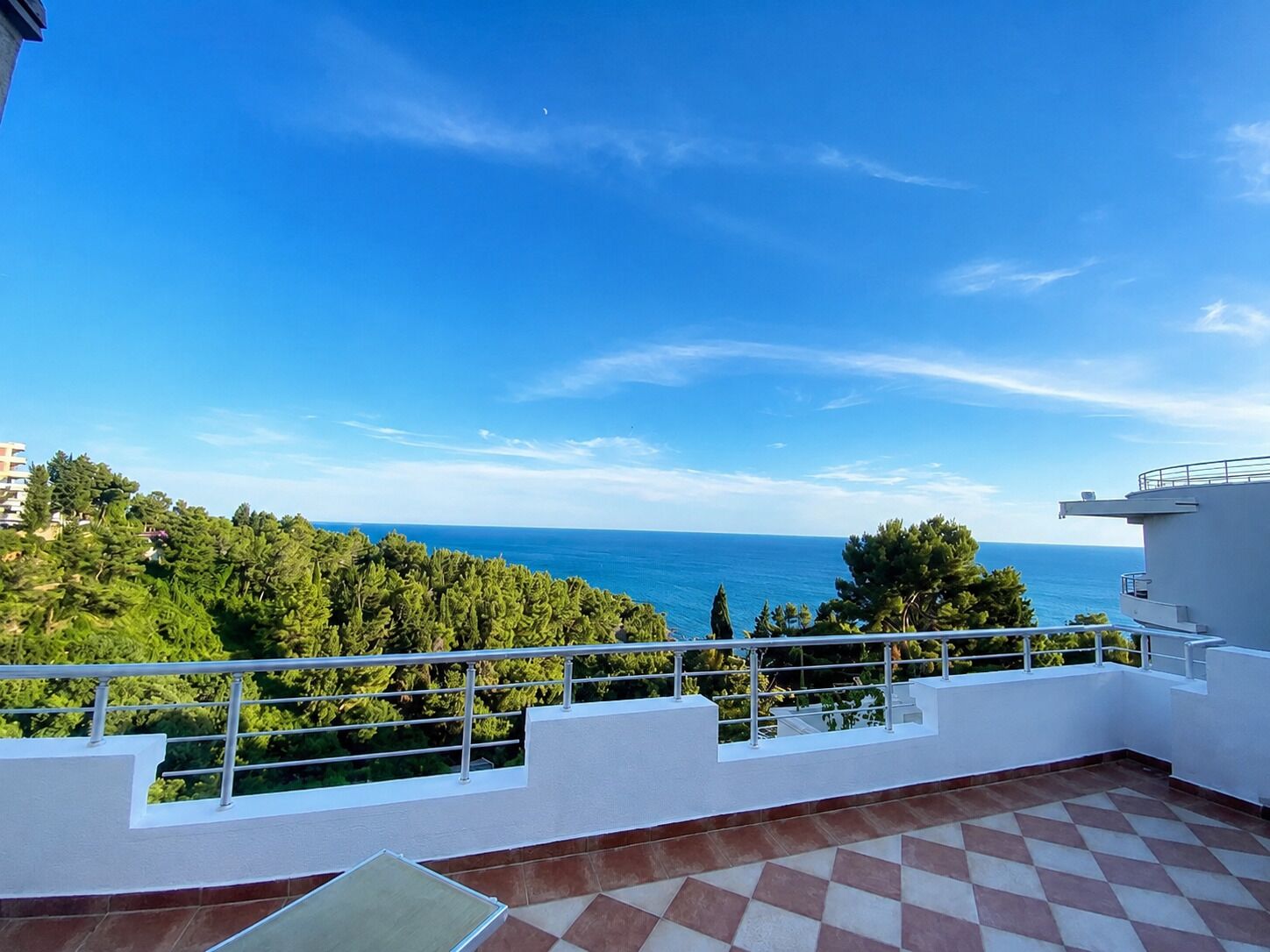 Cobertura luxo, terraço, vista para o mar | Vista para praia/oceano