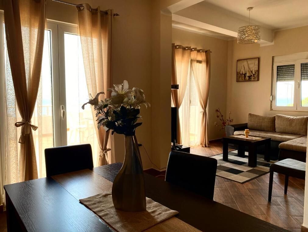 Suite, balcone, vista mare | Area soggiorno
