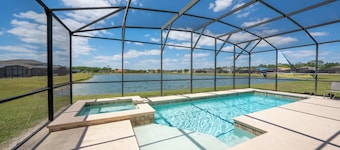 Lakeview 7BR Getaway, Pool, Great Location